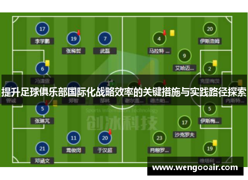 提升足球俱乐部国际化战略效率的关键措施与实践路径探索